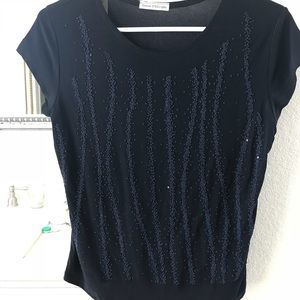 Beaded elegant shirt